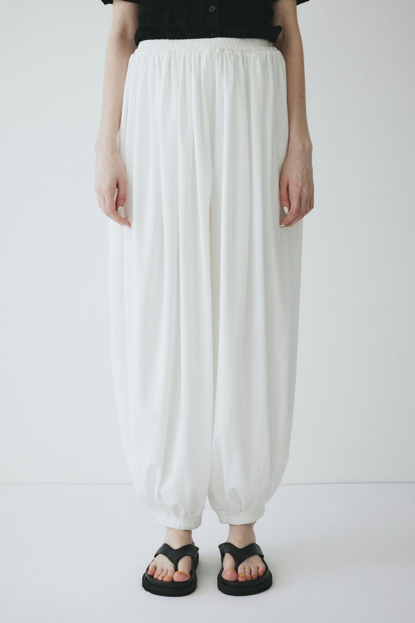 ［予約］Balloon cut pants WHT FREE
