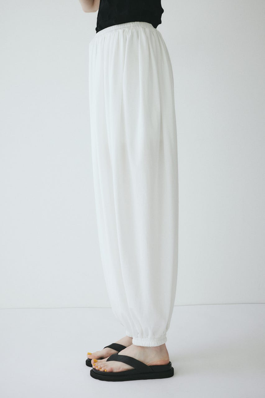 ［予約］Balloon cut pants WHT FREE