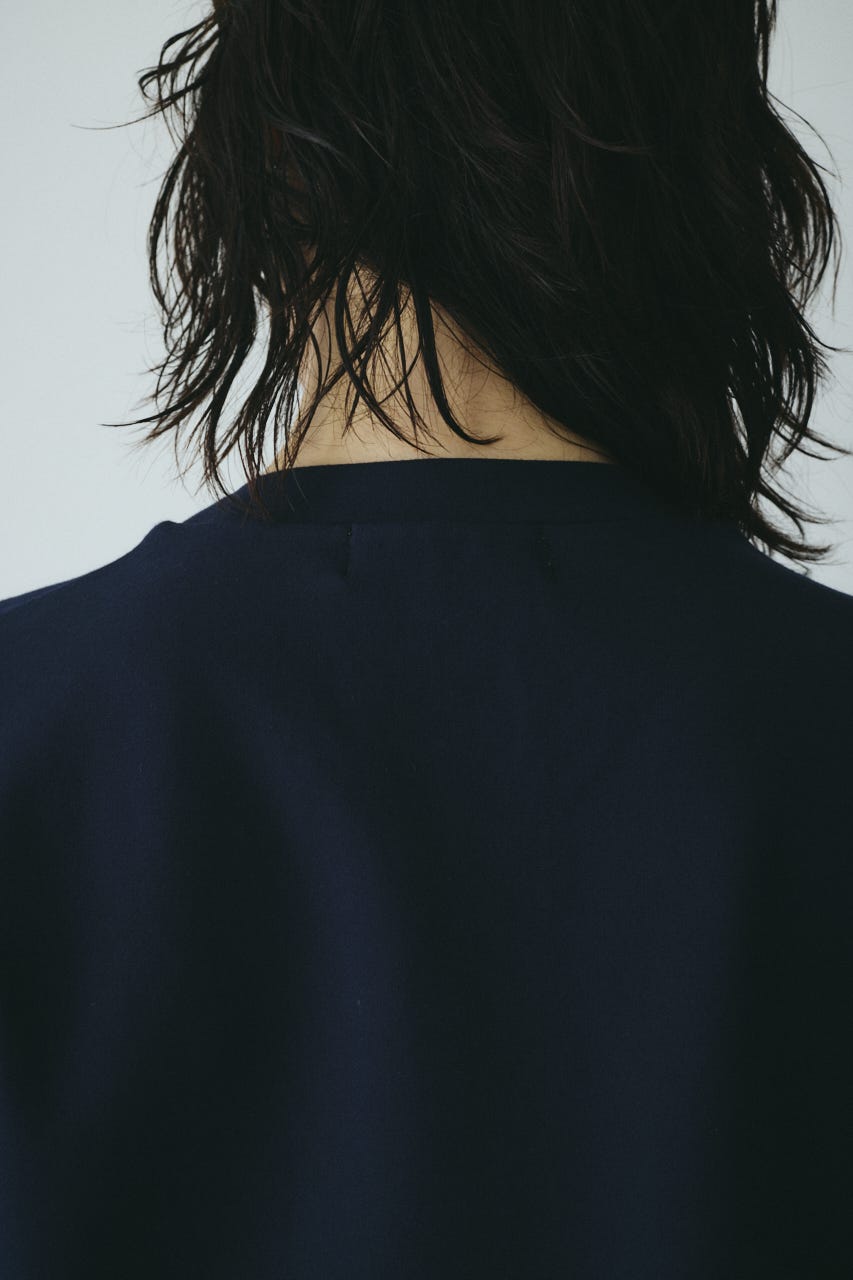 ［予約］Docking shirt dress NVY FREE