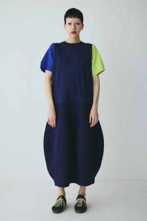 Docking balloon hem dress
