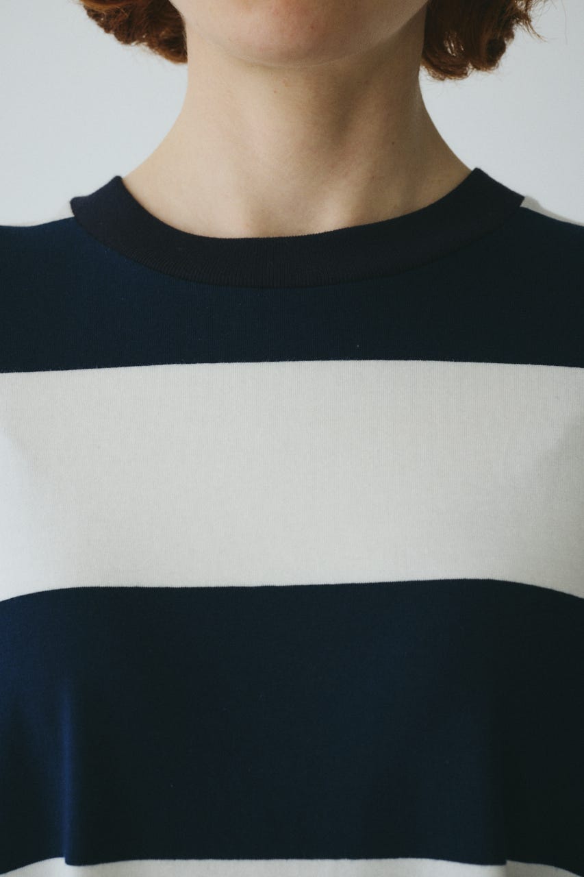 ［予約］Cut relax dress 柄NVY FREE