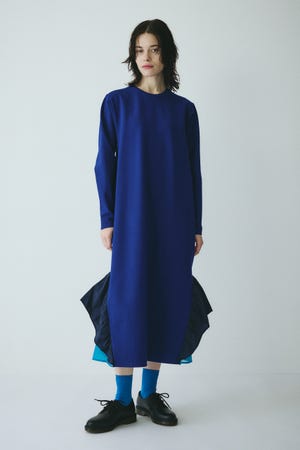 ［予約］Many gather hem dress