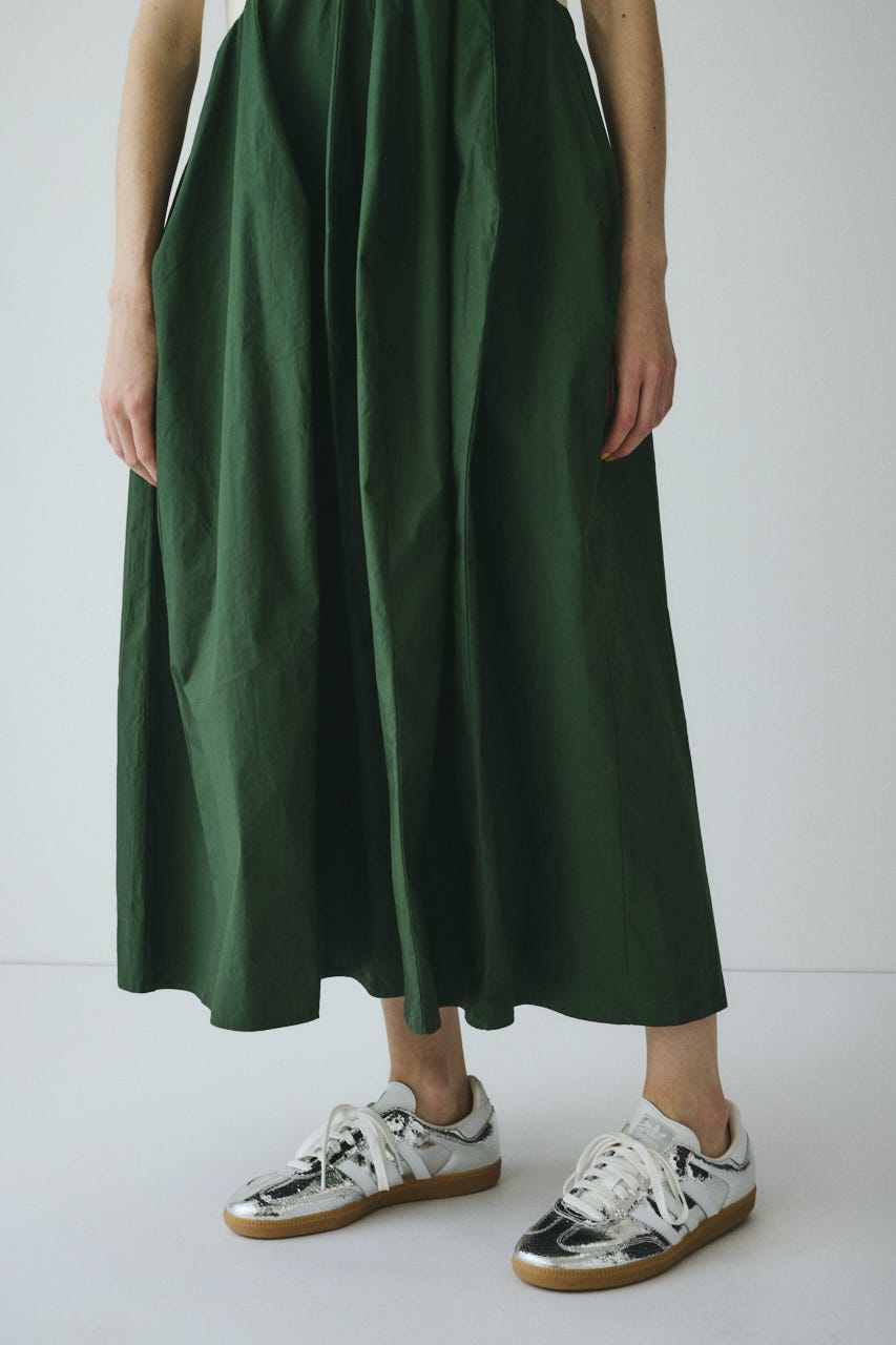 ［予約］Back slit long dress O/WHT 36