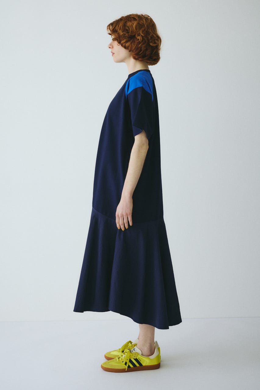 ［予約］Patch docking one piece 柄NVY FREE