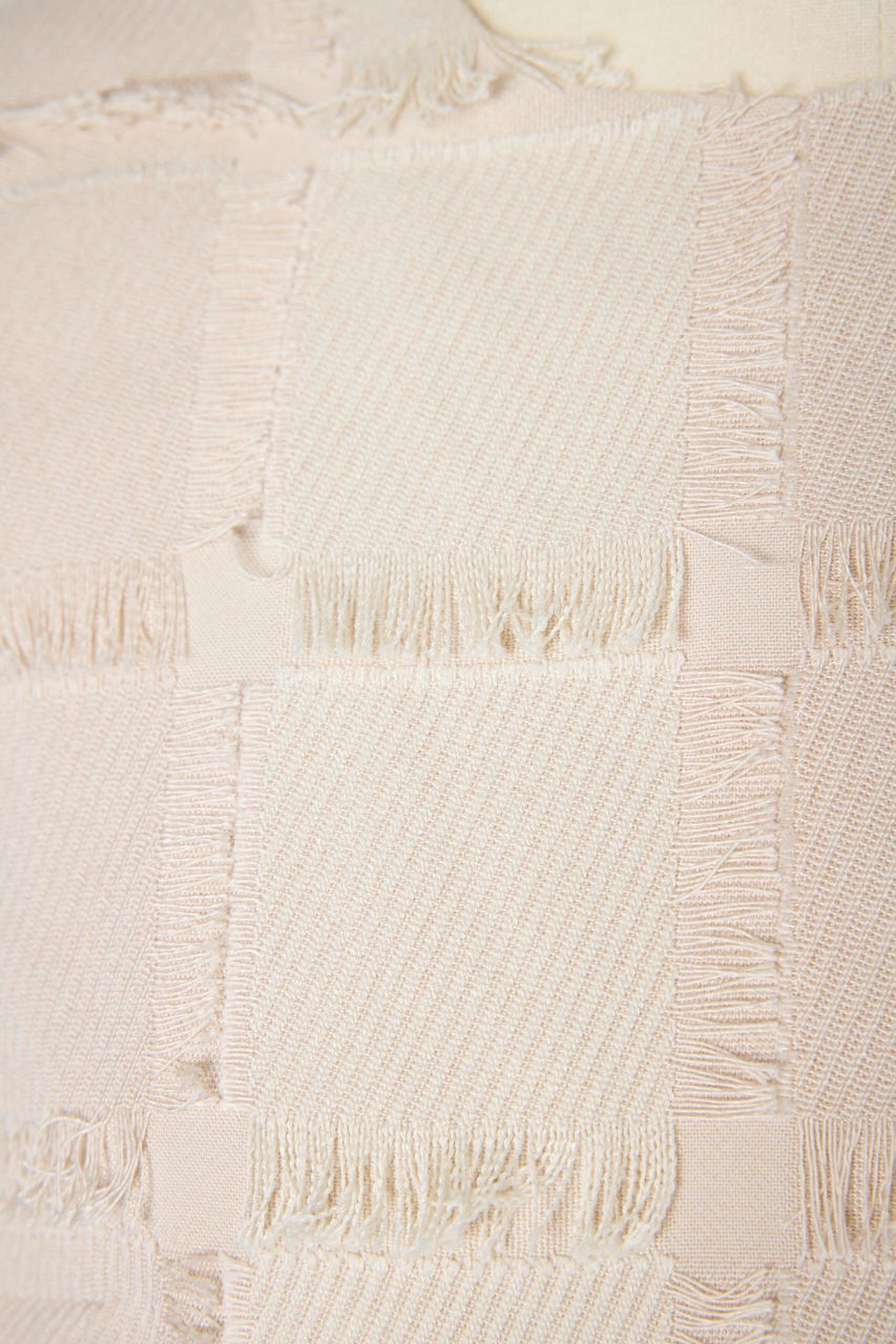 Hella_cut jacquard blouse BEG FREE