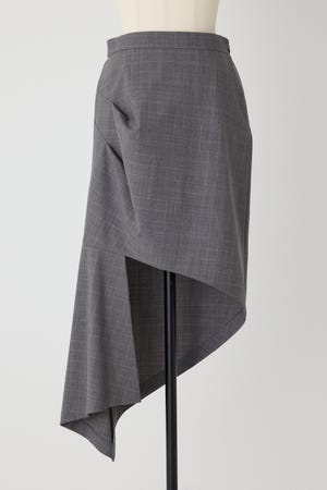 null_ Asymmetry check skirt