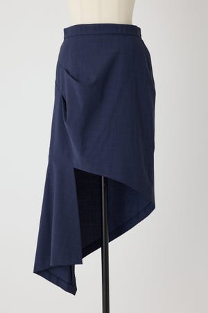 null_ Asymmetry check skirt