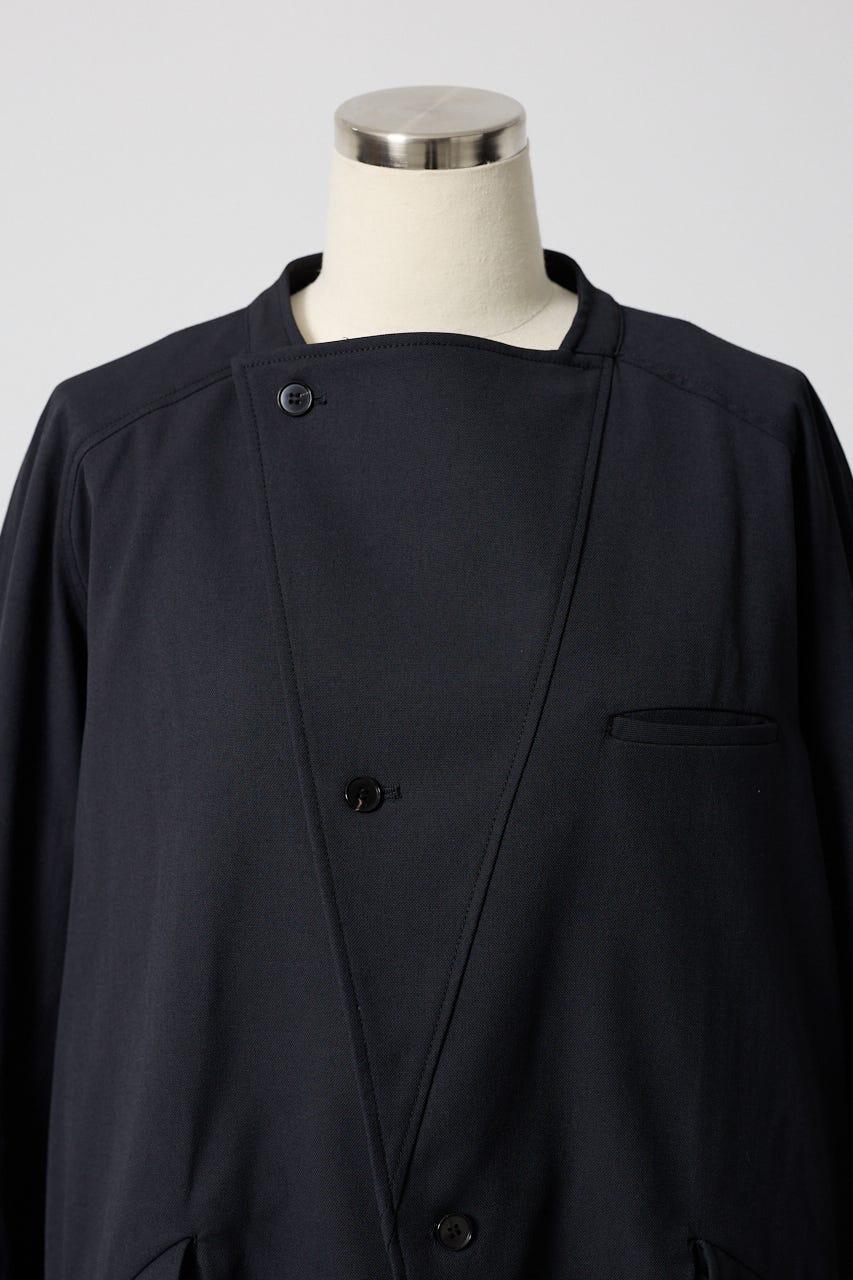 Hella_sheltering dry half coat BLK FREE