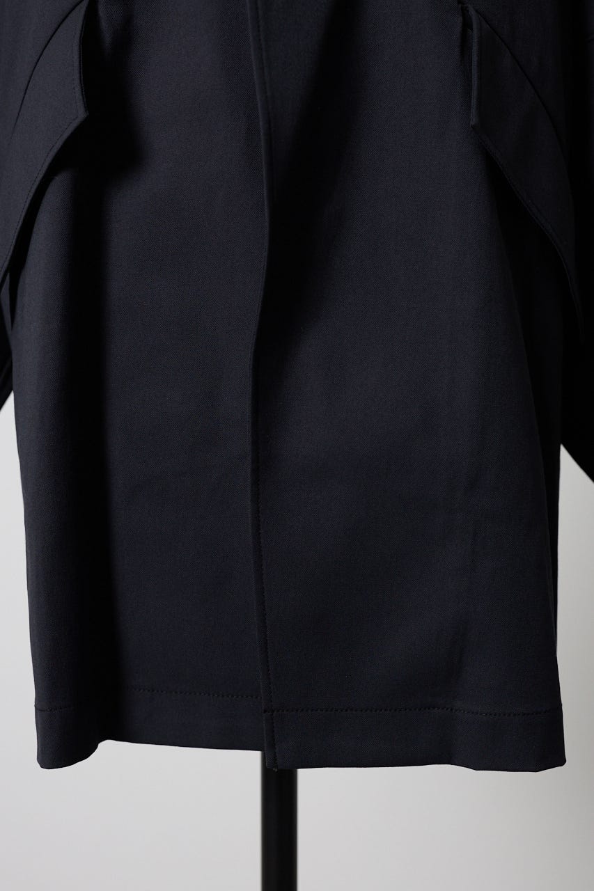 Hella_sheltering dry half coat BLK FREE