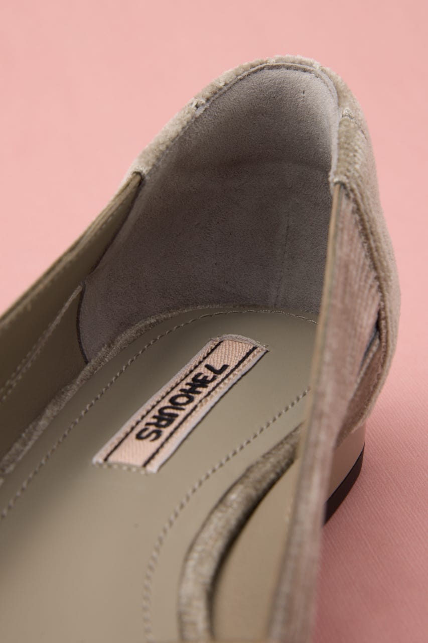 ラップリボンフラット GRY 24.5cm