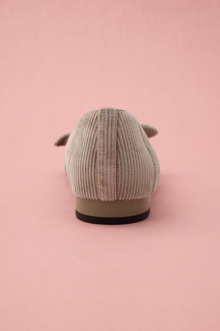 ラップリボンフラット GRY 24.5cm