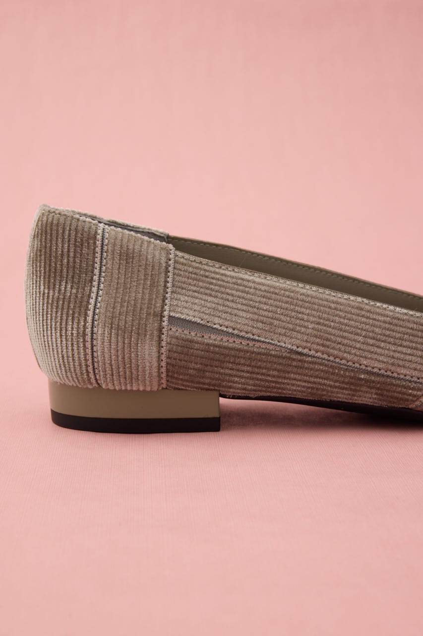 ラップリボンフラット GRY 24.5cm