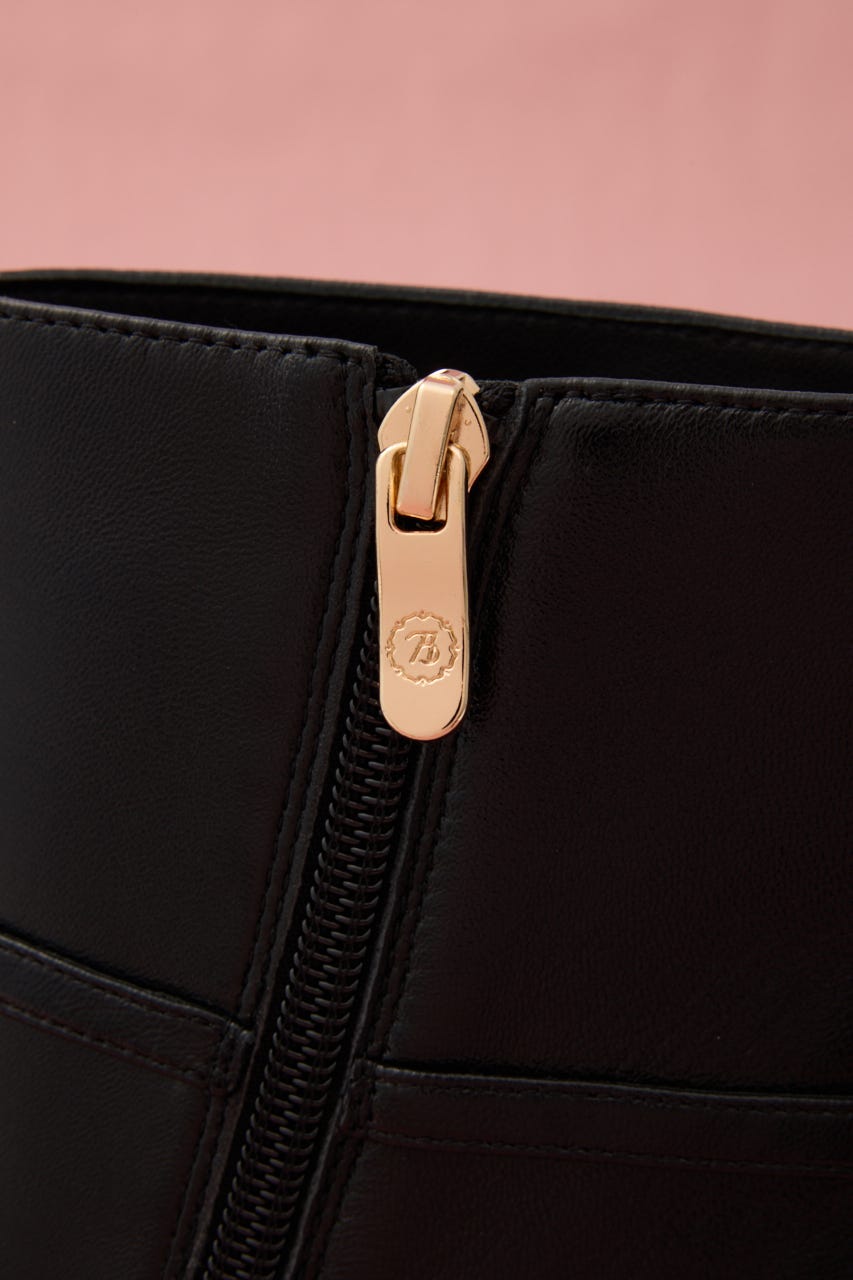 スタイルベルトブーツ BLK 23.5cm