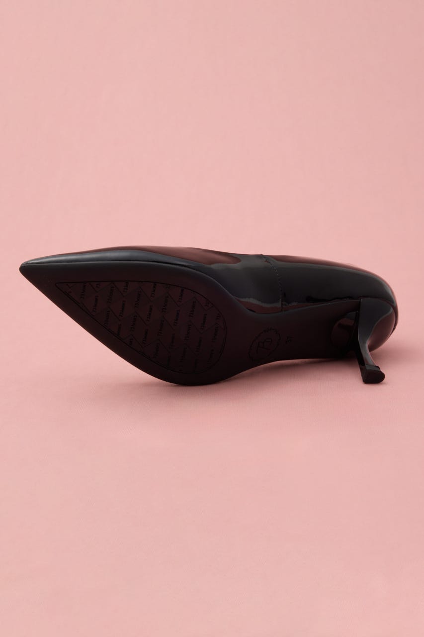 ビューティーベーシックパンプス L/BLK 24.0cm