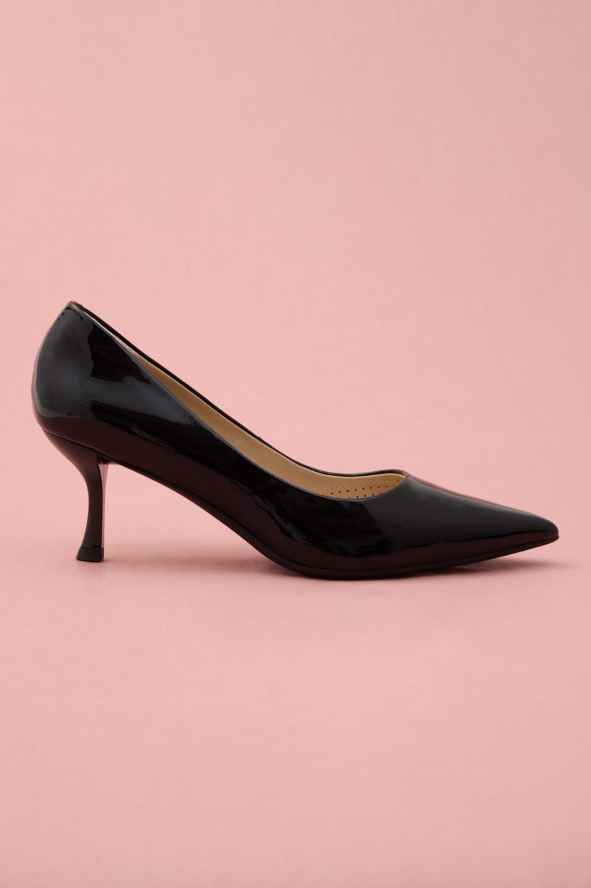 ビューティーベーシックパンプス L/BLK 24.0cm