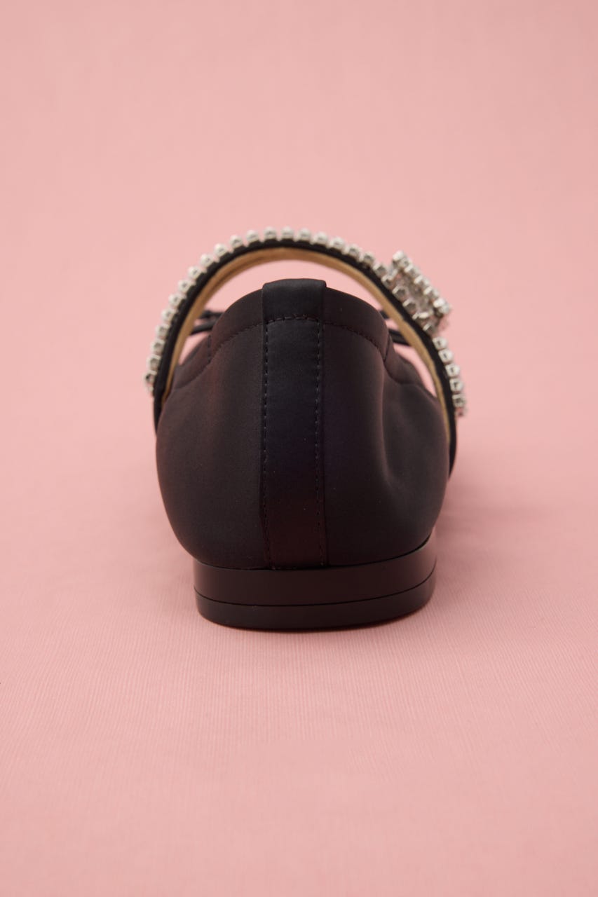 シャイニーベルトバレエ BLK 23.0cm