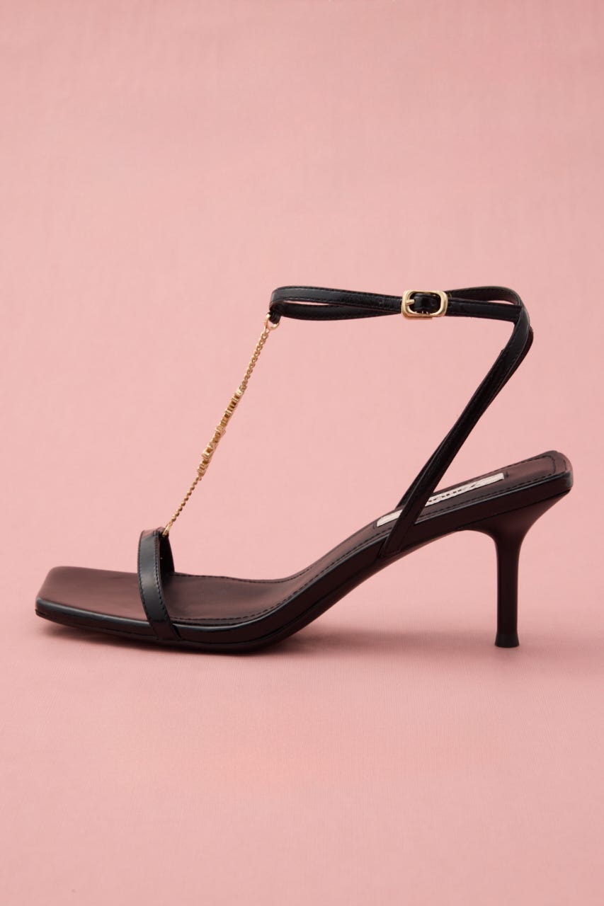 ビューティーアクセサンダル BLK 24.5cm