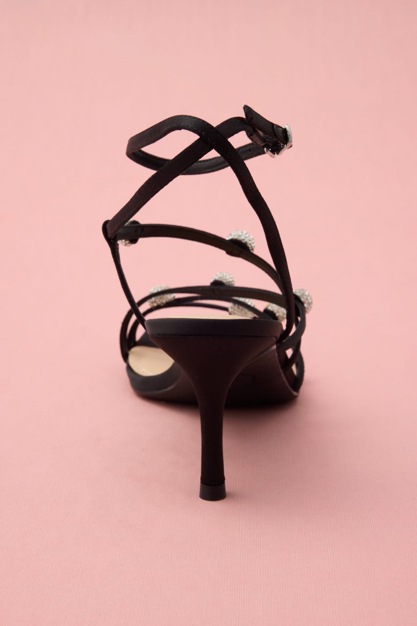 ミューズアーティスティックサンダル BLK 23.5cm