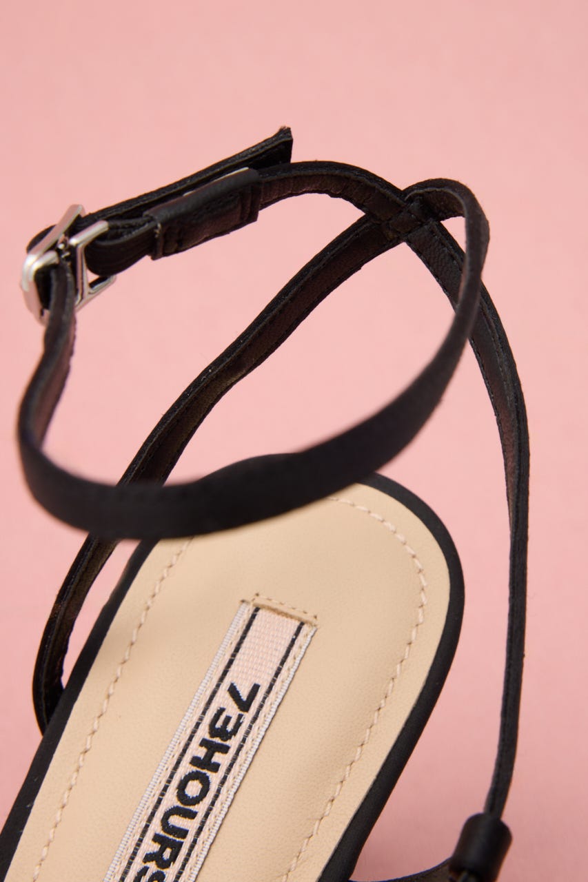 ミューズアーティスティックサンダル BLK 23.5cm