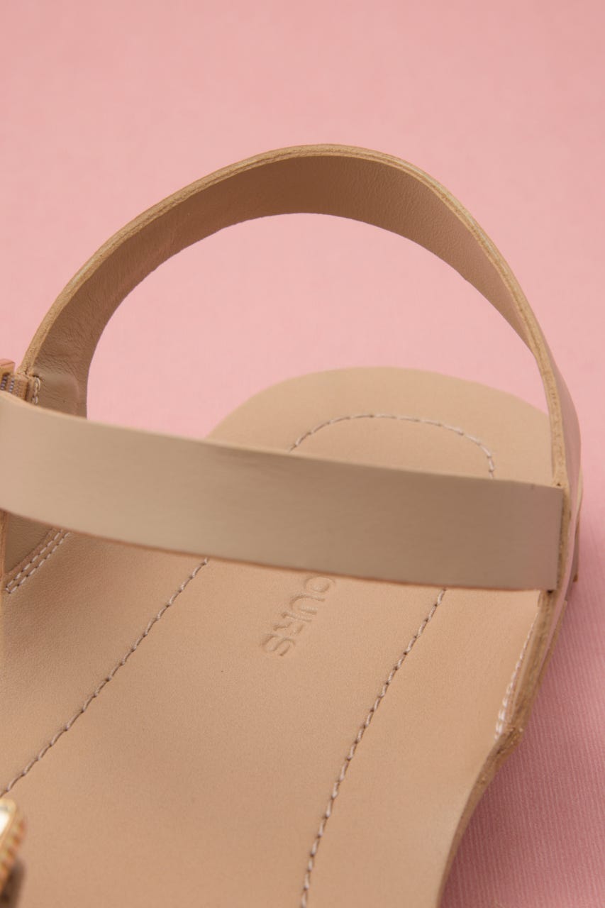ルリコンフォートフラットサンダル S.Pink 22.5cm