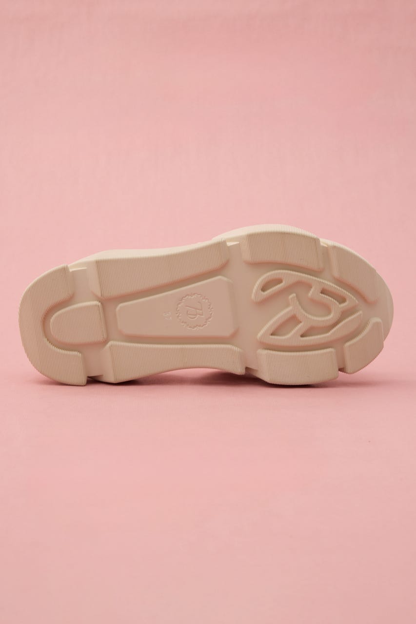 ガボンボリュームサンダル WHT 23.5cm