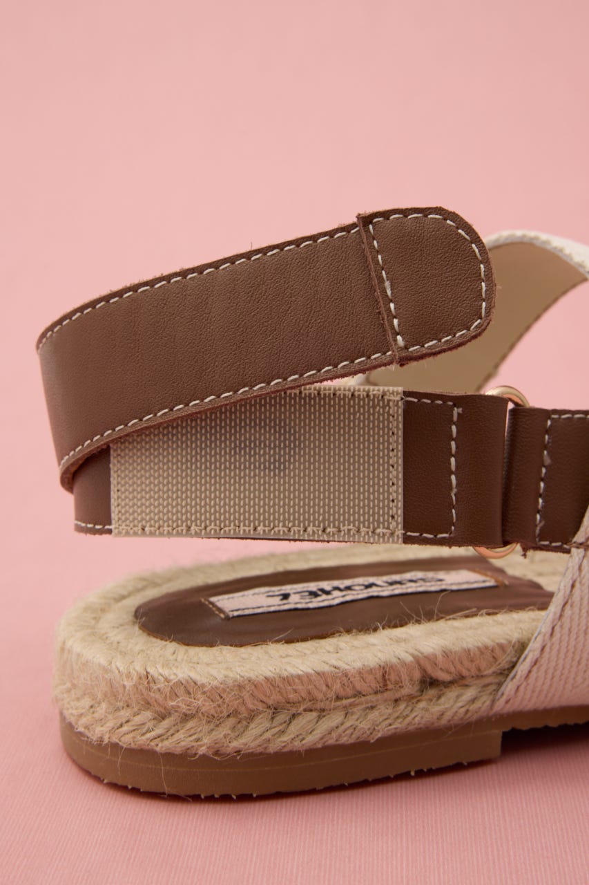 ペドロサニーサンダル 柄BRN 23.5cm