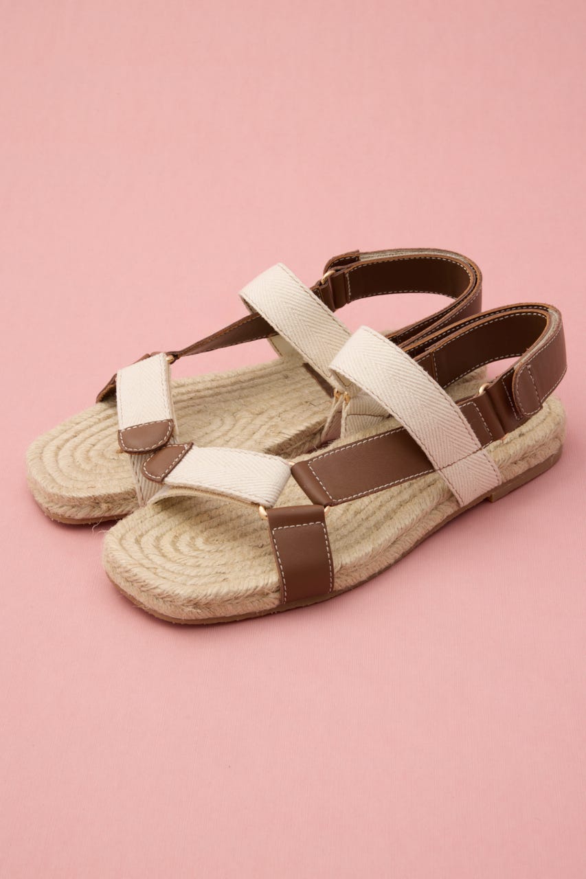 ペドロサニーサンダル 柄BRN 23.5cm