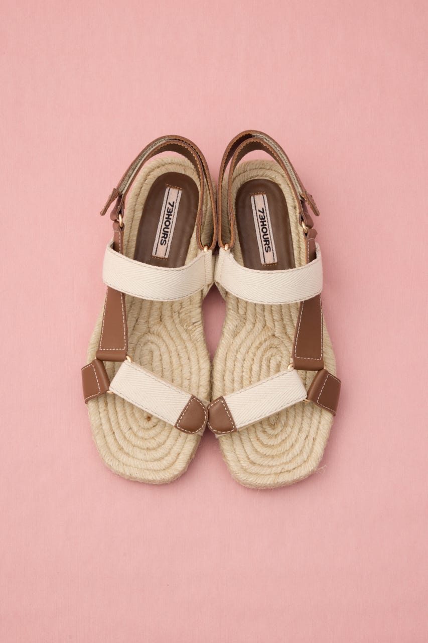 ペドロサニーサンダル 柄BRN 23.5cm