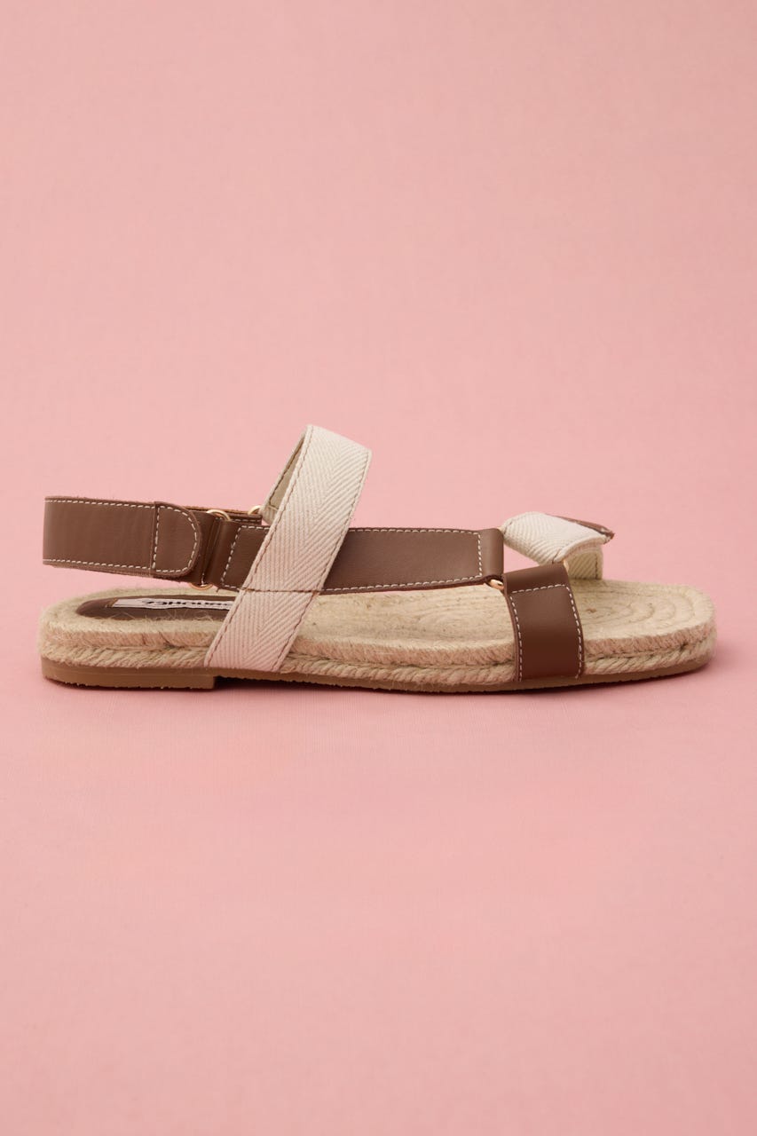 ペドロサニーサンダル 柄BRN 23.5cm