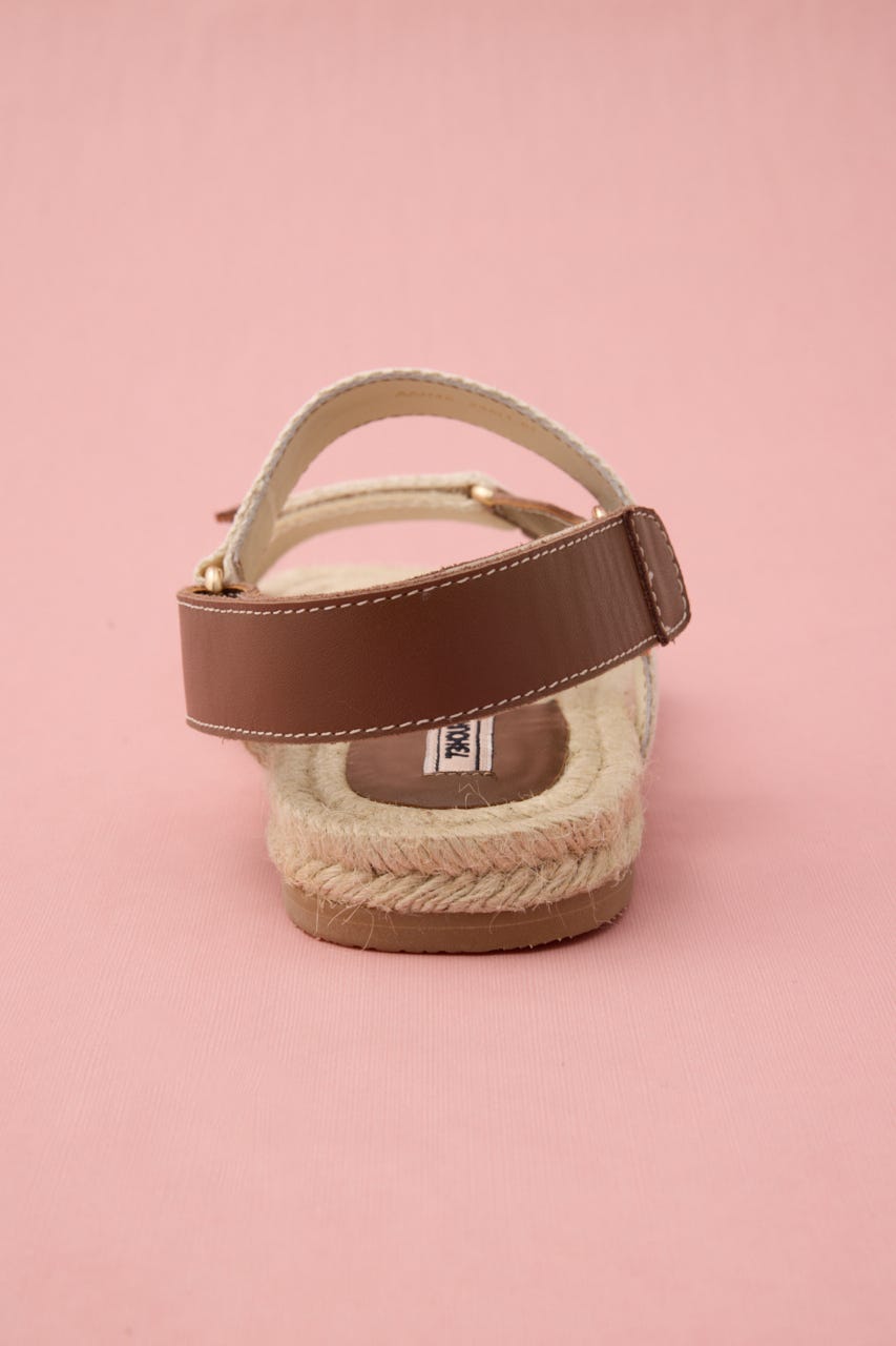 ペドロサニーサンダル 柄BRN 23.5cm