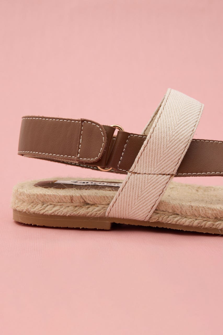 ペドロサニーサンダル 柄BRN 23.5cm