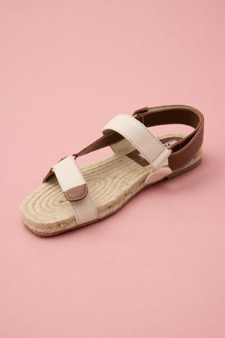 ペドロサニーサンダル 柄BRN 23.5cm