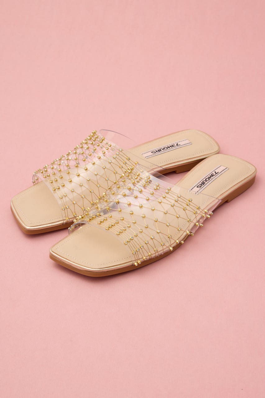 キテラクリアチュールフラット GLD 24.0cm