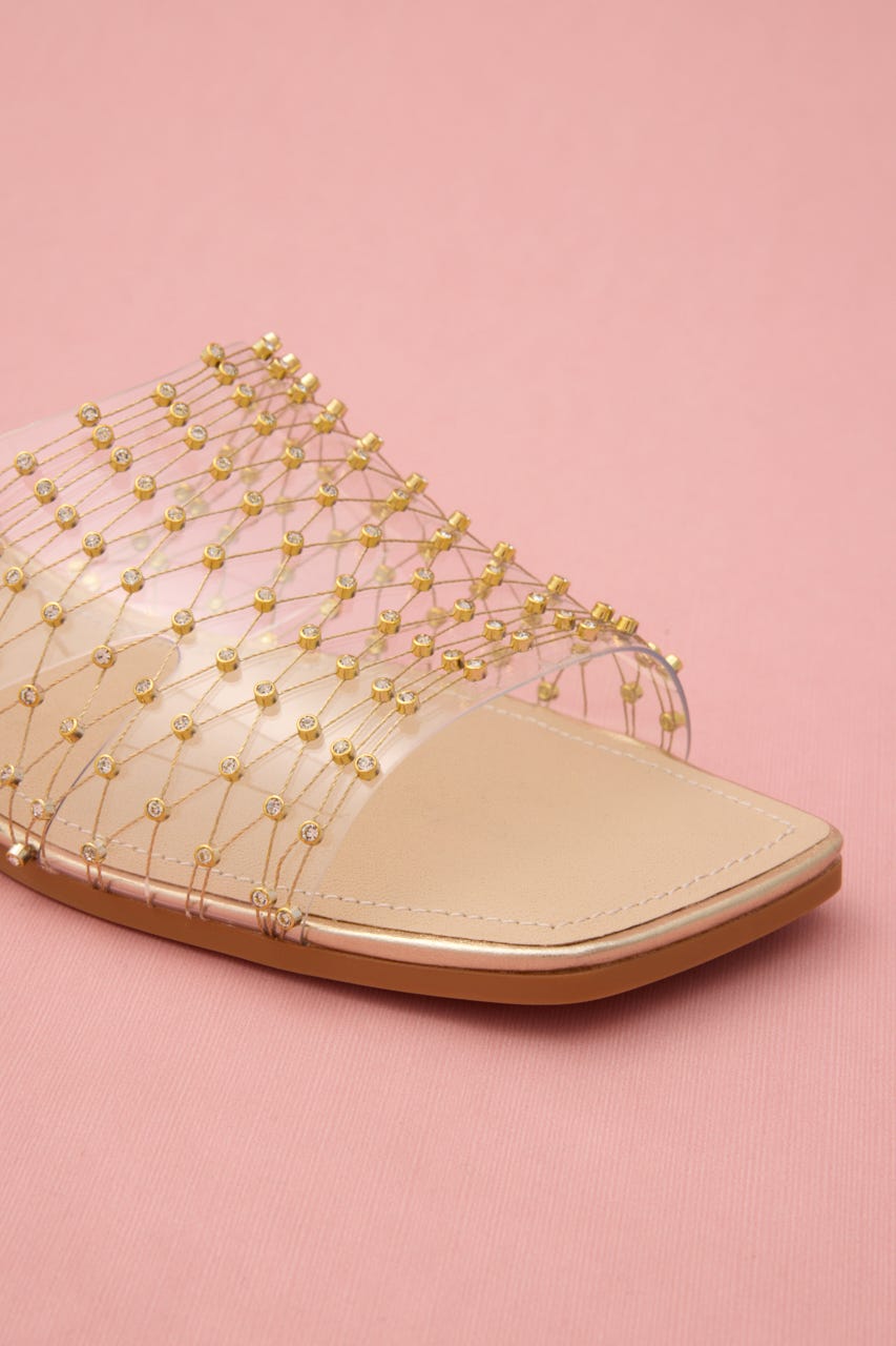 キテラクリアチュールフラット GLD 24.0cm