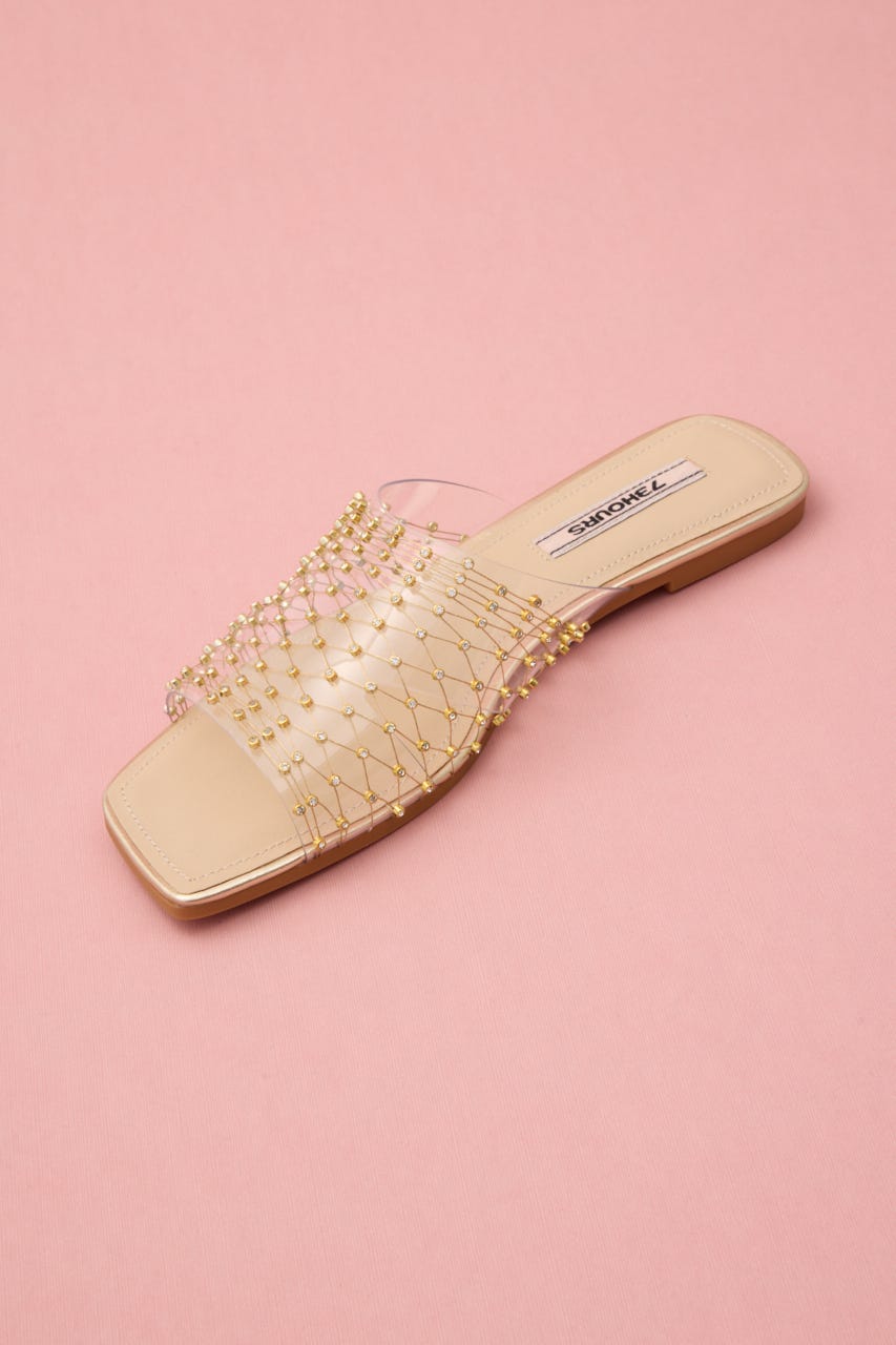 キテラクリアチュールフラット GLD 24.0cm