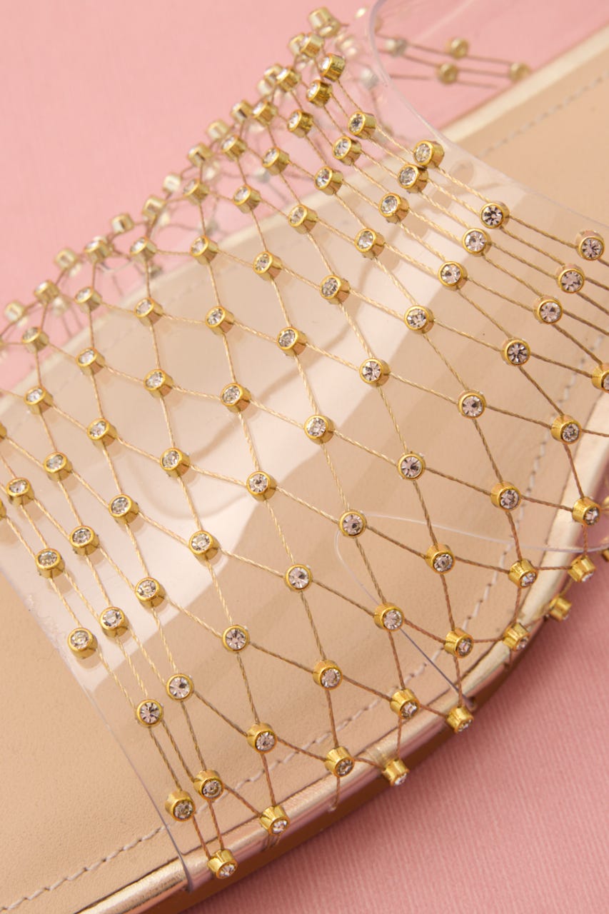 キテラクリアチュールフラット GLD 24.0cm