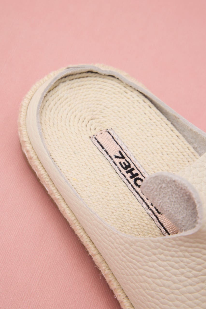 レースアップスニーカーサンダル WHT 23.0cm