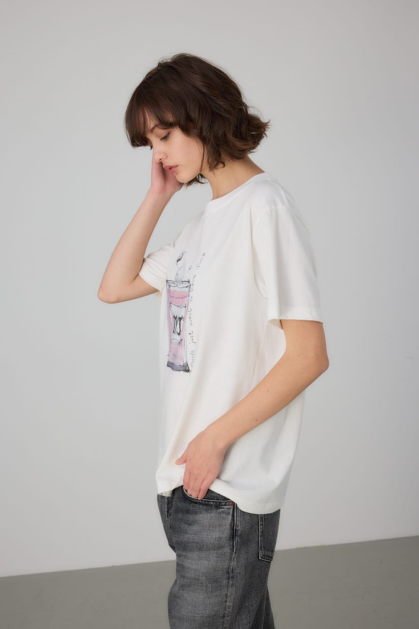 TOKYO WEEKLY JOURNAL | YOU×TWJ Art T-shirt (Tシャツ