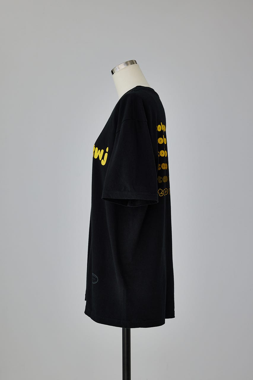 TANGTANG×TWJ GradationT-shirt BLK M