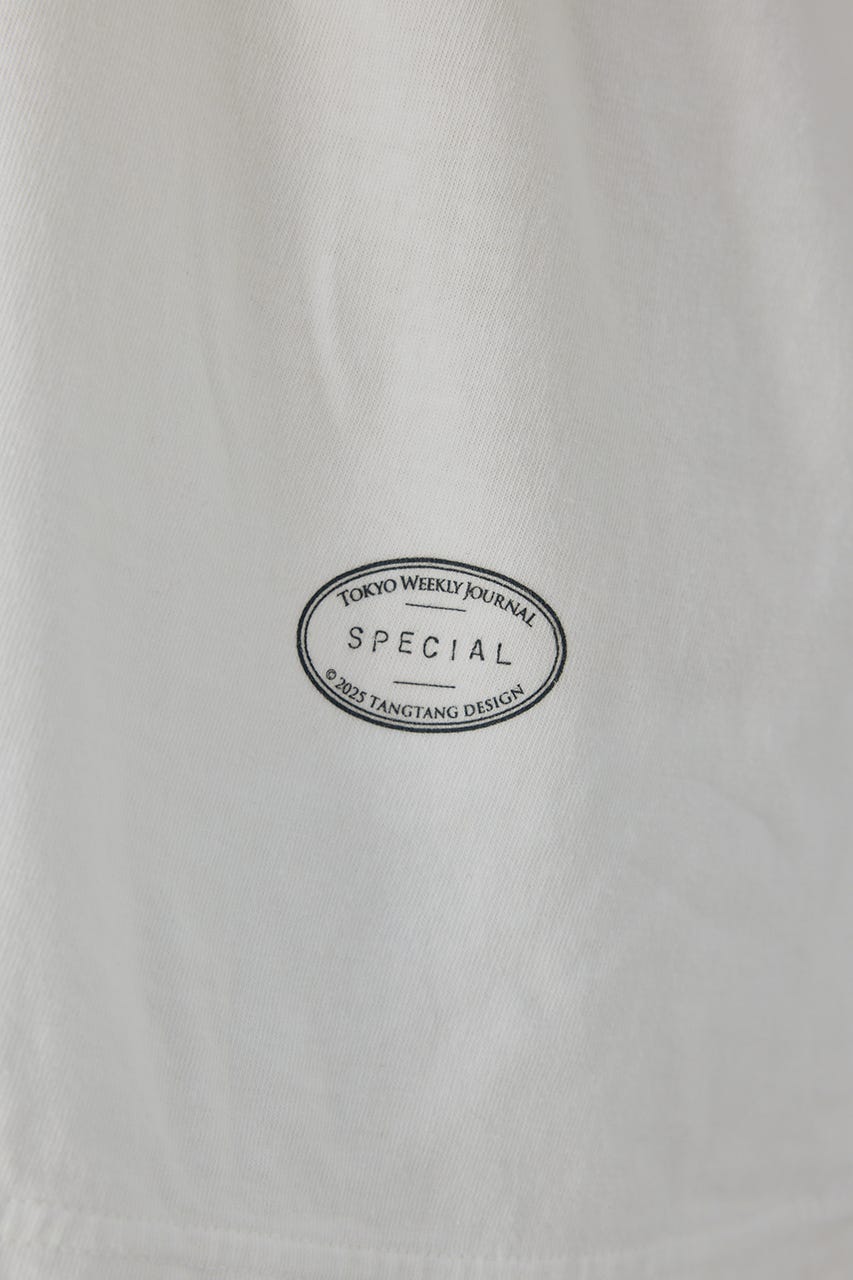 TANGTANG×TWJ GradationT-shirt RED XL