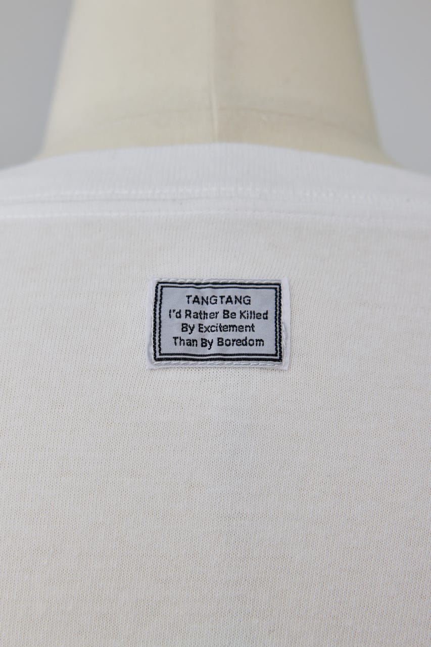 TANGTANG×TWJ GradationT-shirt RED XL