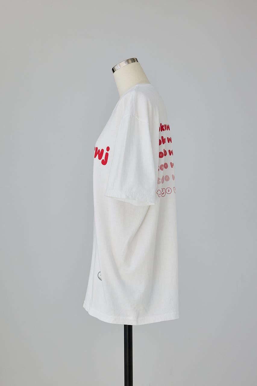 TANGTANG×TWJ GradationT-shirt RED XL