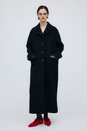 Lamswool Maxi Coat