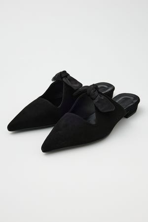 SALONDEJU Ribbon Flat Mule