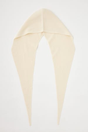 Wool Knit Hoodie Shawl