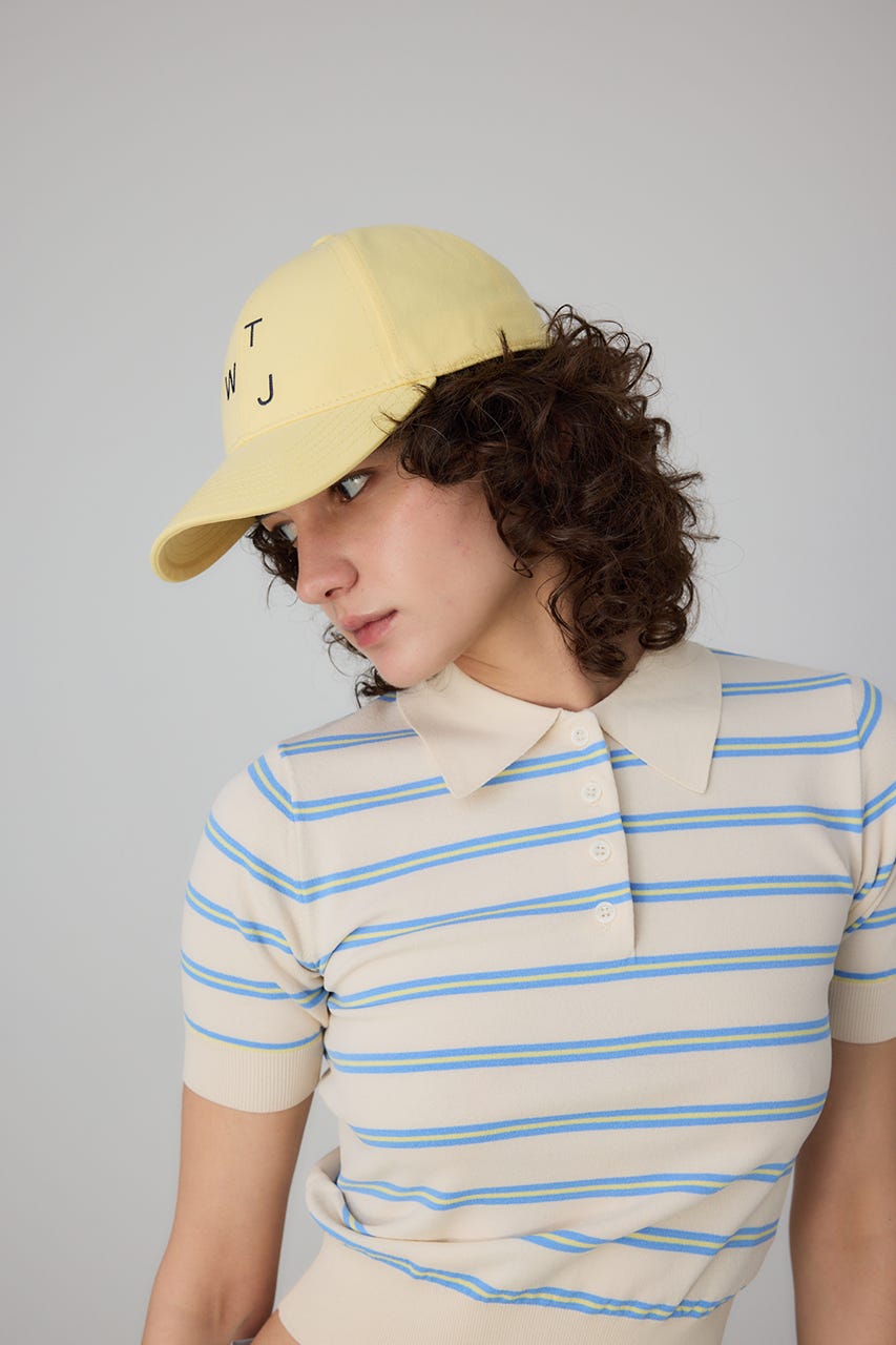 帽子 S cap half heart THEREDTHREAD THEREDTHREAD / ザレッドスレッド】S cap half heart