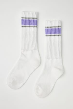 Line Loose Socks