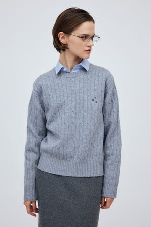 7G Cable Knit Tops