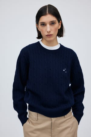 7G Cable Knit Tops