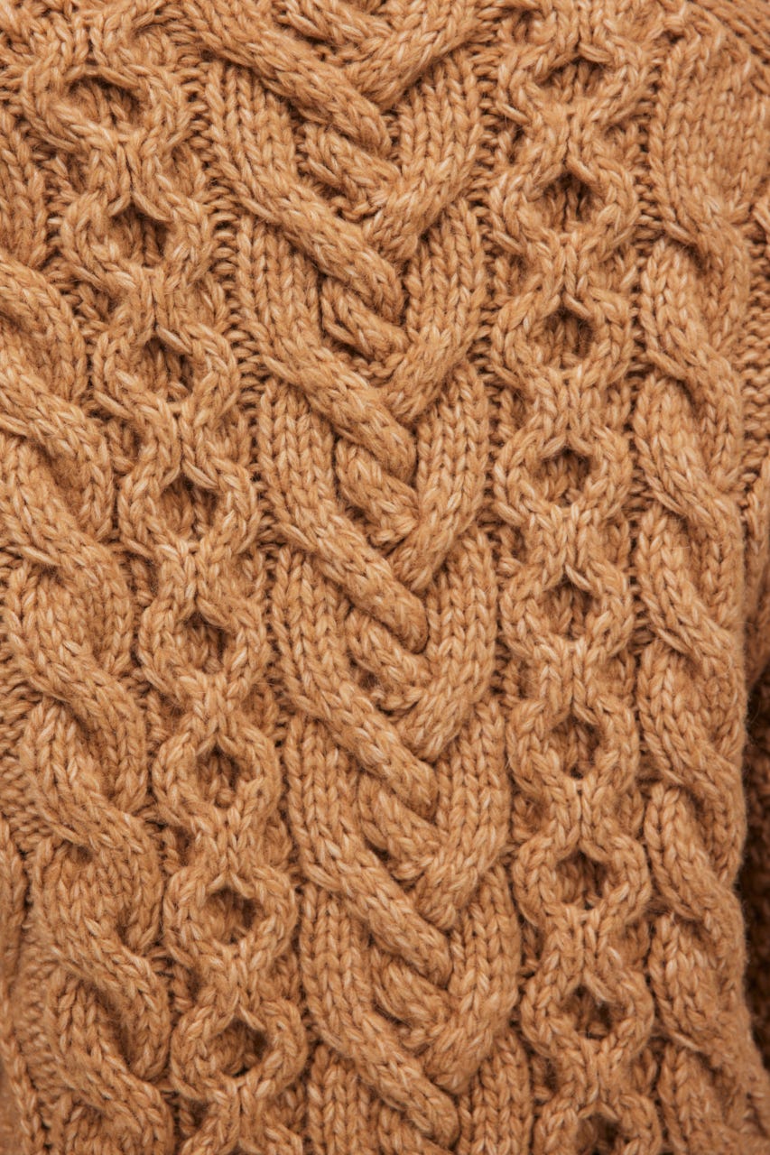 Fisherman Hand Knit Cardigan L/CAM S